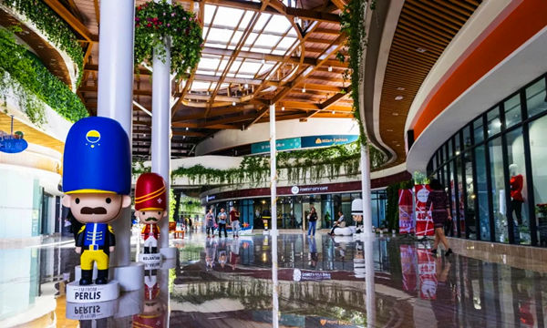 森林城市商業街實景